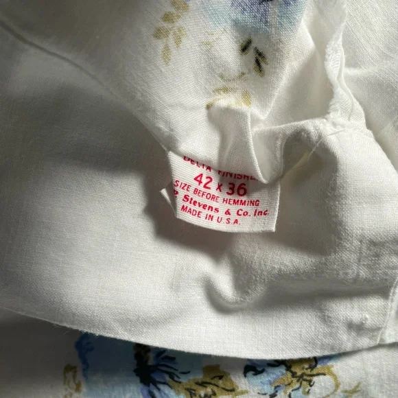 Vintage Stevens 100% Cotton Floral Pillowcases (Never used) - Picture 8 of 14